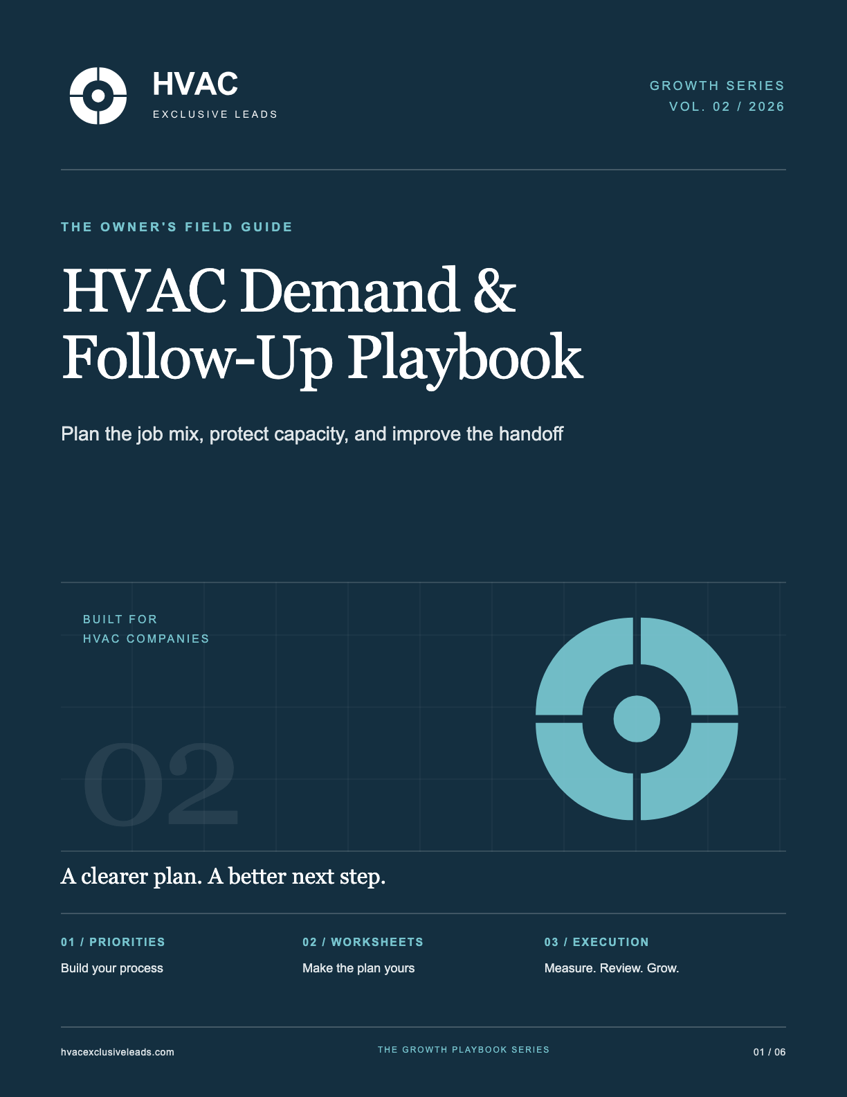 Cover of The HVAC Demand & Follow-Up Playbook